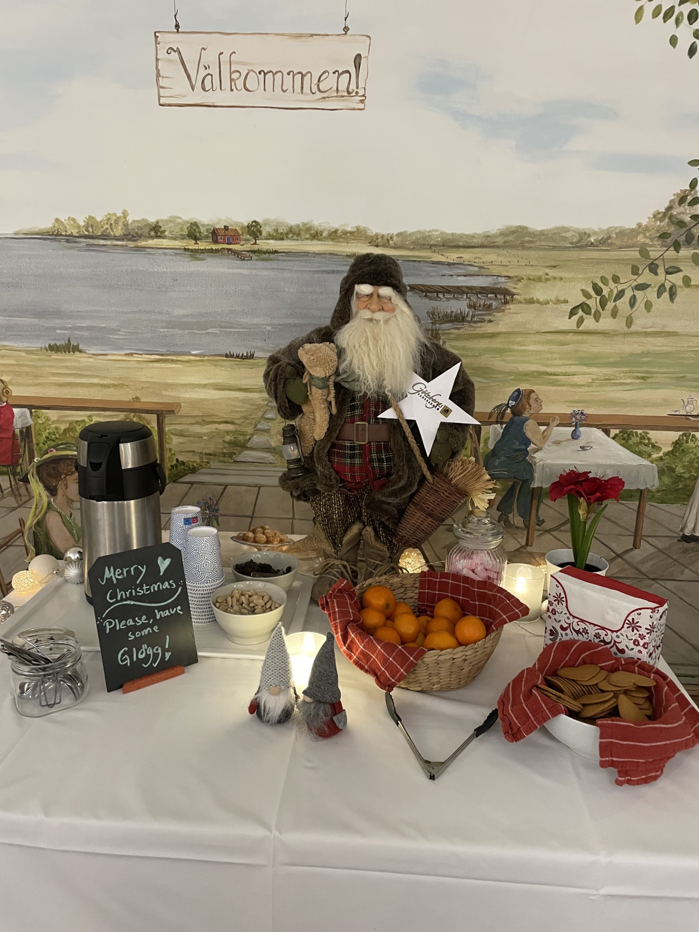 Välkommen till vårt glöggbord